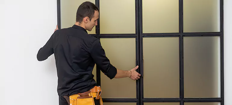Patio French door installation in Millbrae, CA