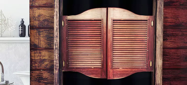 Installing Saloon Door Hinges in Millbrae, CA