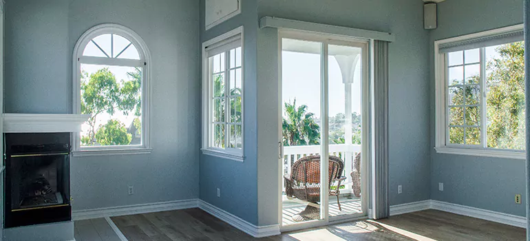 Tempered Glass Sliding Door inMillbrae, CA