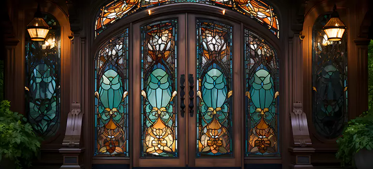 Wrought Iron Storm Door in Millbrae, CA